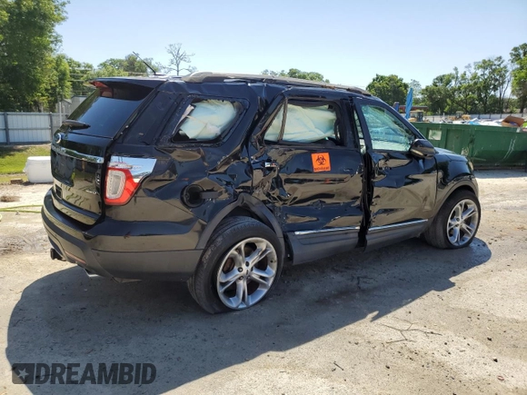 2012 Ford Explorer Limited with VIN 1FMHK8F87CGA13666, listed as a Copart auction lot 52298365 with 119,094 mi miles and Salvage Title. Bid and sale history available at DreamBid. Image 3.