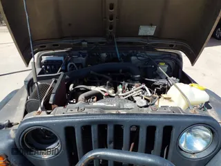 2005 Jeep Wrangler Sport with VIN 1J4FA49S45P345673, listed as a IAAI auction lot 41830128 with 139,432 mi miles. Bid and sale history available at carsss.com. Image 10.