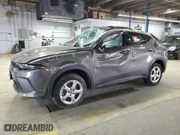 2024 Dodge Hornet GT Plus with VIN ZACNDFBN7R3A12165, listed as a Copart auction lot 49233215 with Not provided miles and Salvage title. Bid and sale history available at DreamBid. Image 1.