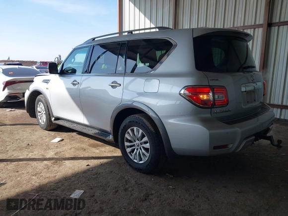 2018 Nissan Armada SL with VIN JN8AY2NC0J9552627, listed as a IAAI auction lot 41572479 with 189,375 mi miles and . Bid and sale history available at DreamBid. Image 3.