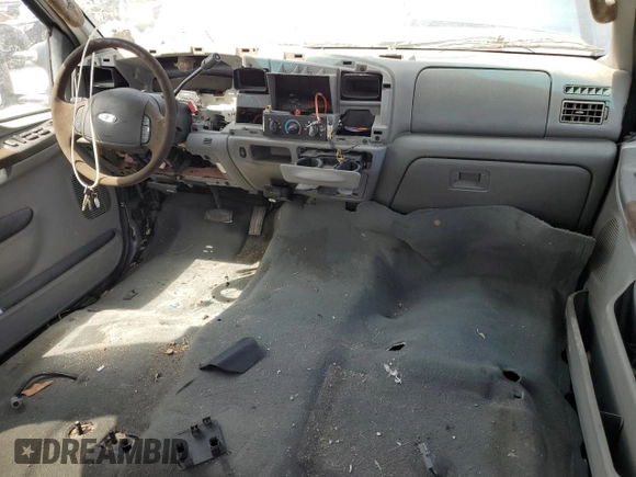 2004 Ford F-250 XL with VIN 1FTNW20P44EA58523, listed as a Copart auction lot 83796734 with Not provided miles and Non repairable. Bid and sale history available at DreamBid. Image 15.
