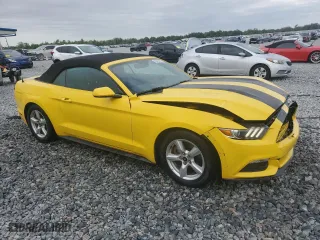 2016 Ford Mustang V6 with VIN 1FATP8EM7G5269621, listed as a Copart auction lot 52446605 with 109,092 mi miles and Salvage Title. Bid and sale history available at carsss.com. Image 4.