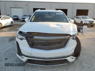 2024 Cadillac XT6 FWD Premium Luxury with VIN 1GYKPCRS8RZ729053, listed as a Copart auction lot 83040574 with 11,435 mi miles and Salvage Title. Bid and sale history available at carsss.com. Image 5.