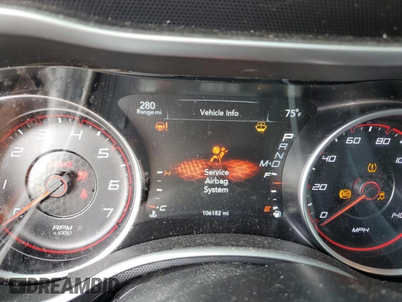 2018 Dodge Charger SXT Plus with VIN 2C3CDXHG2JH329120, listed as a Copart auction lot 49746455 with 106,182 mi miles and Salvage Title. Bid and sale history available at carsss.com. Image 9.