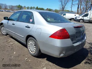 2007 Honda Accord Sdn VP with VIN 1HGCM56167A193081, listed as a IAAI auction lot 42064027 with 95,984 mi miles. Bid and sale history available at carsss.com. Image 3.