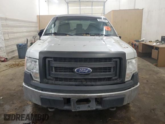 2013 Ford F-150 XL with VIN 1FTNF1EF1DKF15607, listed as a Copart auction lot 82868284 with 206,015 mi miles and Salvage title. Bid and sale history available at DreamBid. Image 5.