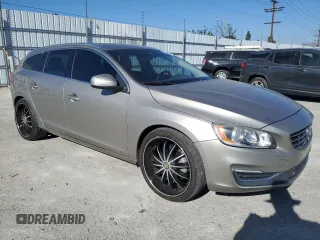 2016 Volvo V60 T5 Drive-E Premier with VIN YV140MEK4G1314347, listed as a Copart auction lot 78244784 with 128,427 mi miles and Salvage Title. Bid and sale history available at carsss.com. Image 4.