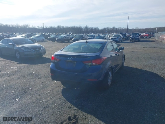 2016 Hyundai Elantra SE with VIN 5NPDH4AE1GH720562, listed as a IAAI auction lot 41723971 with 82,573 mi miles. Bid and sale history available at carsss.com. Image 16.