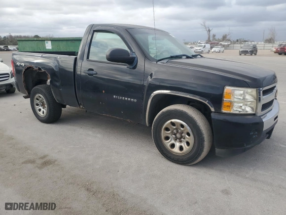 2011 Chevrolet Silverado 1500 Work Truck with VIN 1GCNKPEX7BZ358001, listed as a Copart auction lot 44821435 with 167,916 mi miles and Clean Title. Bid and sale history available at carsss.com. Image 4.