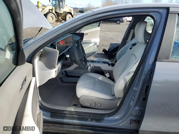 2024 Hyundai IONIQ 6 SEL with VIN KMHM34AC9RA080149, listed as a Copart auction lot 44075075 with NaN miles and Salvage Title. Bid and sale history available at carsss.com. Image 7.