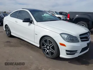 2014 Mercedes-Benz C-Class C 250 with VIN WDDGJ4HB0EG171179, listed as a IAAI auction lot 41730069 with 110,900 mi miles. Bid and sale history available at carsss.com. Image 1.