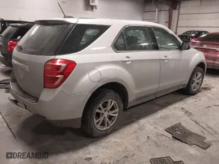 2017 Chevrolet Equinox LS with VIN 2GNFLEEK9H6301563, listed as a IAAI auction lot 41620084 with 131,690 mi miles. Bid and sale history available at carsss.com. Image 4.