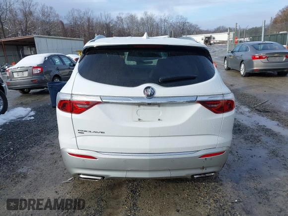 2023 Buick Enclave Essence with VIN 5GAEVAKW5PJ106898, listed as a IAAI auction lot 41577018 with 56,874 mi miles and . Bid and sale history available at DreamBid. Image 15.