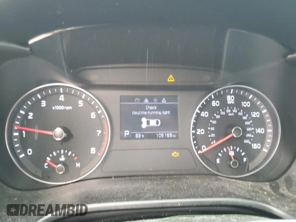 2020 Kia Forte LXS with VIN 3KPF24AD0LE201468, listed as a Copart auction lot 49839235 with 105,163 mi miles and Salvage Title. Bid and sale history available at carsss.com. Image 9.