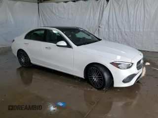 2024 Mercedes-Benz C 300 with VIN W1KAF4GB9RR219314, listed as a Copart auction lot 65782025 with 30,364 mi miles and Clean title. Bid and sale history available at DreamBid. Image 4.