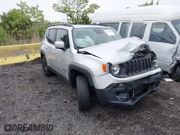 2018 Jeep Renegade Latitude with VIN ZACCJBBB0JPH13481, listed as a IAAI auction lot 42212993 with 76,914 mi miles and . Bid and sale history available at DreamBid. Image 1.