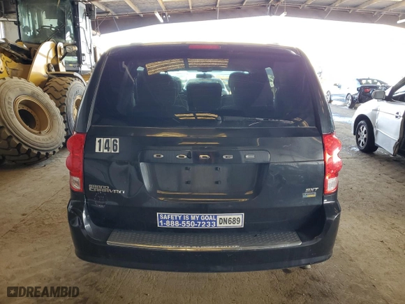 2014 Dodge Grand Caravan SXT with VIN 2C4RDGCG0ER400683, listed as a Copart auction lot 48549695 with 152,181 mi miles and Clean Title. Bid and sale history available at carsss.com. Image 6.