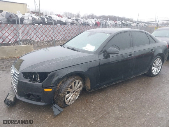 2017 Audi A4 Premium with VIN WAUANAF44HN008104, listed as a IAAI auction lot 41715805 with 130,254 mi miles. Bid and sale history available at carsss.com. Image 19.