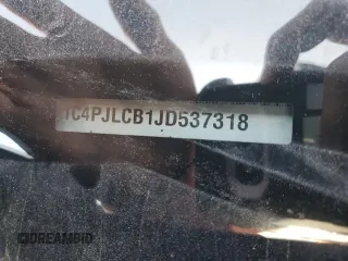 2018 Jeep Cherokee Latitude with VIN 1C4PJLCB1JD537318, listed as a Copart auction lot 50193055 with 90,960 mi miles and Salvage title. Bid and sale history available at DreamBid. Image 14.