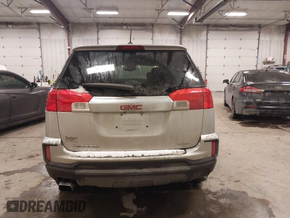2016 GMC Terrain SLE with VIN 2GKFLSEK9G6155286, listed as a IAAI auction lot 41412562 with 122,525 mi miles. Bid and sale history available at carsss.com. Image 16.