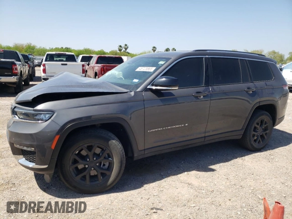 2023 Jeep Grand Cherokee Limited z VIN 1C4RJJBG8P8101321, wystawiony jako Copart lot #48723865 z przebiegiem 33 062 mil mil oraz Szkoda całkowita • Salvage title. Historia ofert i sprzedaży dostępna na DreamBid. Obrazek 1.