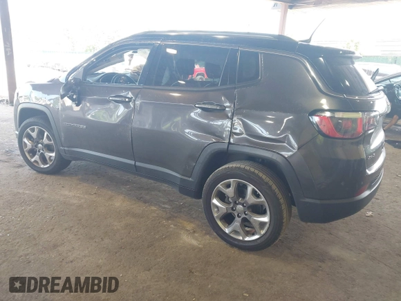 2019 Jeep Compass High Altitude z VIN 3C4NJDCB0KT741990, wystawiony jako IAAI lot #42566781 z przebiegiem 61 041 mil mil oraz . Historia ofert i sprzedaży dostępna na DreamBid. Obrazek 3.