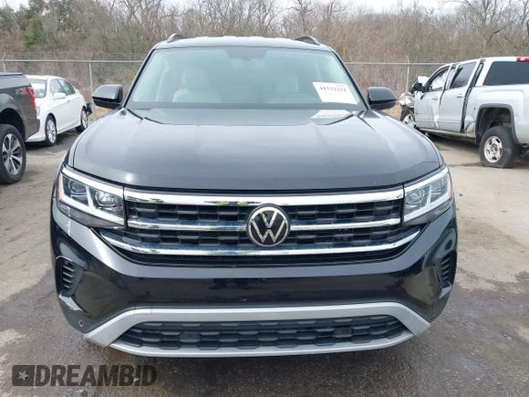 2022 Volkswagen Atlas 3.6L V6 SE w/Technology with VIN 1V2HR2CA9NC548835, listed as a IAAI auction lot 41532251 with 22,354 mi miles. Bid and sale history available at carsss.com. Image 12.
