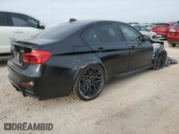 2016 BMW M3 z VIN WBS8M9C54G5E68129, wystawiony jako Copart lot #50089505 z przebiegiem 56 321 mil mil oraz Szkoda całkowita • Salvage title. Historia ofert i sprzedaży dostępna na DreamBid. Obrazek 3.