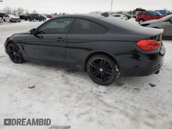 2014 BMW 4 Series 428i xDrive with VIN WBA3N5C52EF717276, listed as a Copart auction lot 43436715 with 200,942 mi miles and Salvage Title. Bid and sale history available at DreamBid. Image 2.