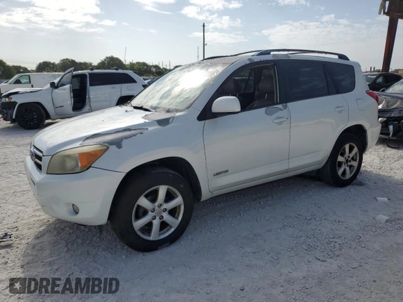 2008 Toyota RAV4 Ltd with VIN JTMZD31V885109585, listed as a Copart auction lot 52382805 with 190,563 mi miles and Clean Title. Bid and sale history available at carsss.com. Image 1.
