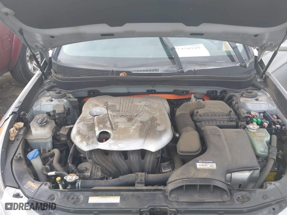 2015 Hyundai Sonata Hybrid Limited with VIN KMHEC4A46FA137237, listed as a IAAI auction lot 41478749 with 125,405 mi miles. Bid and sale history available at carsss.com. Image 10.