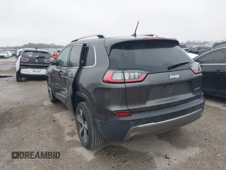 2019 Jeep Cherokee Limited with VIN 1C4PJLDB9KD275094, listed as a IAAI auction lot 41533660 with 75,361 mi miles and . Bid and sale history available at DreamBid. Image 3.
