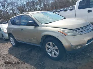 2007 Nissan Murano SL with VIN JN8AZ08W77W634856, listed as a IAAI auction lot 41824185 with Not Provided miles and . Bid and sale history available at DreamBid. Image 1.