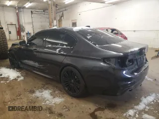 2018 BMW 5 Series 540i xDrive z VIN WBAJE7C59JWC56481, wystawiony jako Copart lot #50831085 z przebiegiem 105 558 mil mil oraz Szkoda całkowita • Salvage title. Historia ofert i sprzedaży dostępna na DreamBid. Obrazek 2.