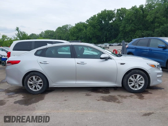 2017 Kia Optima LX with VIN KNAGT4L37H5157247, listed as a IAAI auction lot 42497025 with 154,721 mi miles and . Bid and sale history available at DreamBid. Image 13.