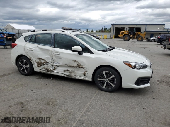 2021 Subaru Impreza Premium z VIN 4S3GTAV66M3714213, wystawiony jako Copart lot #56163095 z przebiegiem 32 841 mil mil oraz Szkoda całkowita • Salvage title. Historia ofert i sprzedaży dostępna na DreamBid. Obrazek 4.