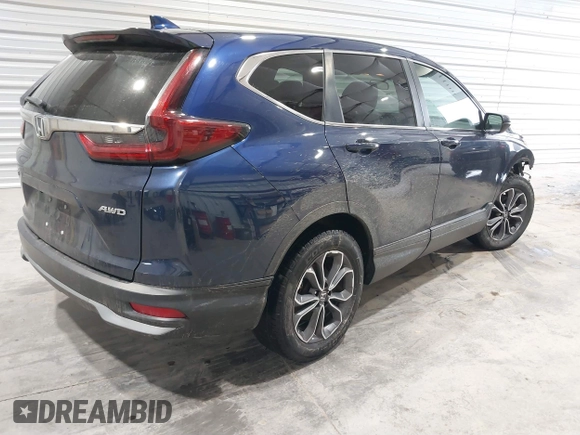 2020 Honda CR-V EX with VIN 2HKRW2H51LH672500, listed as a IAAI auction lot 41664510 with 70,644 mi miles. Bid and sale history available at carsss.com. Image 4.