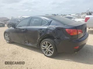2008 Lexus IS with VIN JTHBK262885082029, listed as a Copart auction lot 53275535 with 237,252 mi miles and Salvage Title. Bid and sale history available at carsss.com. Image 2.