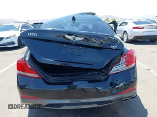 2020 Genesis G70 2.0T z VIN KMTG34LA0LU055791, wystawiony jako IAAI lot #42612619 z przebiegiem 74 582 mil mil oraz . Historia ofert i sprzedaży dostępna na DreamBid. Obrazek 16.