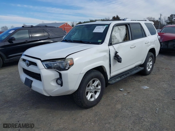 2016 Toyota 4Runner SR5 with VIN JTEZU5JR5G5137093, listed as a IAAI auction lot 41581778 with 147,925 mi miles. Bid and sale history available at carsss.com. Image 17.