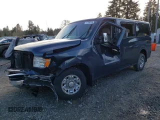 2018 Nissan NV 3500 HD SL z VIN 5BZAF0AA5JN852908, wystawiony jako Copart lot #47236515 z przebiegiem 82 122 mil mil oraz Szkoda całkowita • Salvage title. Historia ofert i sprzedaży dostępna na DreamBid. Obrazek 1.