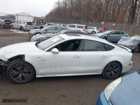 2017 Audi A7 Premium Plus with VIN WAUW2AFC0HN085266, listed as a IAAI auction lot 41461035 with 135,459 mi miles. Bid and sale history available at carsss.com. Image 14.