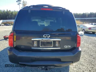 2004 Infiniti QX56 with VIN 5N3AA08C34N806460, listed as a Copart auction lot 80672124 with 193,607 mi miles and Clean Title. Bid and sale history available at carsss.com. Image 6.