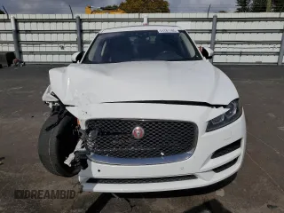 2017 Jaguar F-Pace 35t Premium with VIN SADCJ2BV9HA047309, listed as a Copart auction lot 51781185 with 108,459 mi miles and Salvage Title. Bid and sale history available at DreamBid. Image 5.