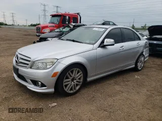 2009 Mercedes-Benz C 300 Sport with VIN WDDGF81X69F214529, listed as a Copart auction lot 61756915 with 135,184 mi miles and Clean title. Bid and sale history available at DreamBid. Image 1.