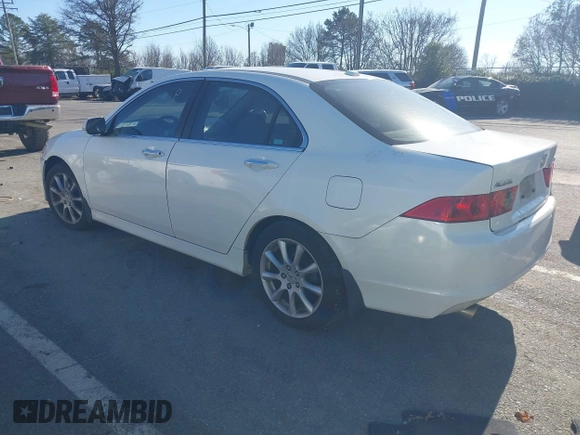 2008 Acura TSX with VIN JH4CL96858C008481, listed as a IAAI auction lot 41165152 with 273,397 mi miles. Bid and sale history available at carsss.com. Image 3.