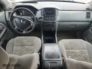 2005 Honda Pilot EX with VIN 5FNYF18465B038310, listed as a Copart auction lot 51116105 with 214,662 mi miles and Salvage Title. Bid and sale history available at carsss.com. Image 8.