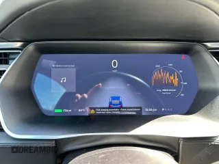 2016 Tesla Model S 90D with VIN 5YJSA1E29GF153669, listed as a Copart auction lot 63765555 with 87,476 mi miles and Clean title. Bid and sale history available at DreamBid. Image 12.