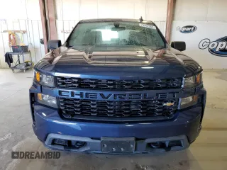 2020 Chevrolet Silverado 1500 Custom with VIN 1GCRWBEK2LZ292536, listed as a Copart auction lot 79462384 with 53,994 mi miles and Clean Title. Bid and sale history available at carsss.com. Image 5.
