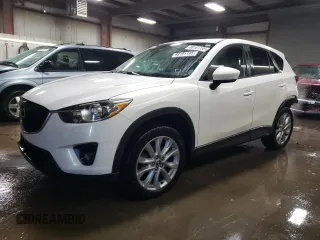 2014 Mazda CX-5 Grand Touring with VIN JM3KE4DY7E0417308, listed as a Copart auction lot 88161195 with 107,493 mi miles and Salvage Title. Bid and sale history available at carsss.com. Image 1.